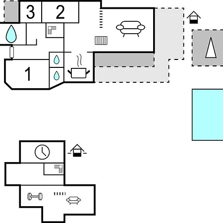 Semesterbostad Three-bedroom In *